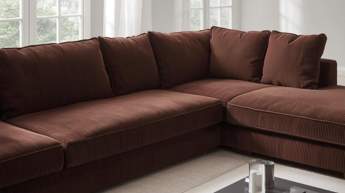 Elevate Your Living Space with a Corduroy Modular Couch